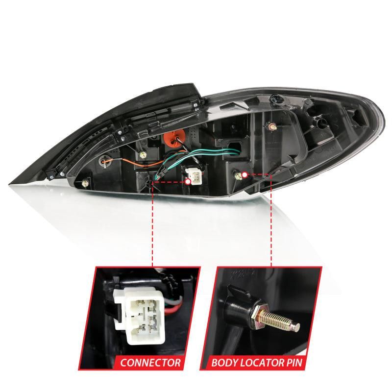 ANZO 321347 - ANZ321347 - ANZO 10-13 Hyundai Genesis 2DR LED Taillights Smoke - Shipped in Europe - Tuningsupply.com