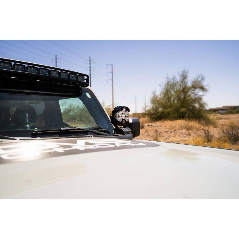 DV8 Offroad LBBR-02 - DVELBBR-02 - DV8 21-22 Ford Bronco A-Pillar Pod Light Mounts - Shipped in Europe - Tuningsupply.com