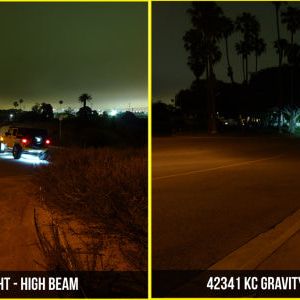 KC HiLiTES 42341 - KCL42341 - KC HiLiTES 07-18 Jeep JK (Not for Rubicon/Sahara) 7in. Gravity LED Pro DOT Headlight (Pair Pack Sys) - Shipped in Europe - Tuningsupply.com