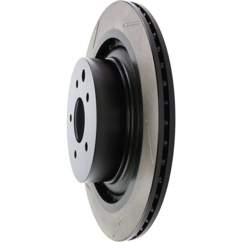 Stoptech 126.42101SR - STO126.42101SR - StopTech Power Slot Nissan 370z / Infiniti G37 SportStop Slotted Rear Right Rotor - Shipped in Europe - Tuningsupply.com
