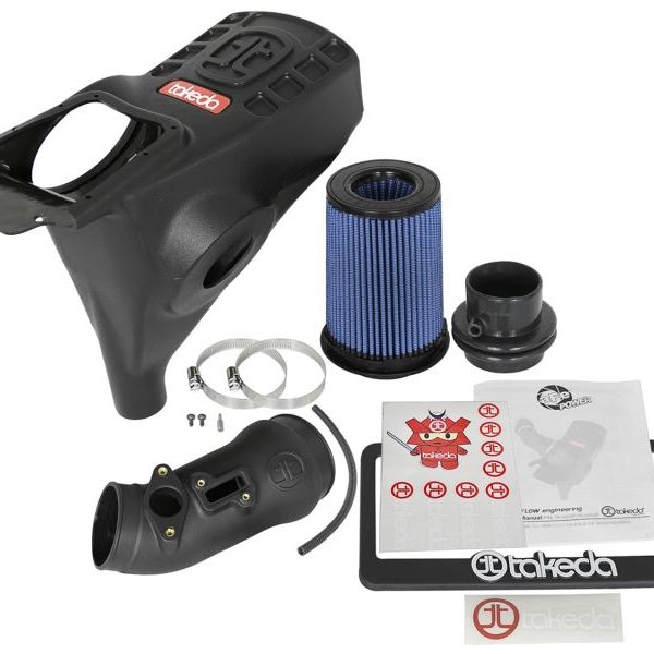 aFe TM-1025B-R - AFETM-1025B-R - aFe Momentum GT Pro 5R Cold Air Intake System 2017 Honda Civic Type R L4-2.0L (t) - Shipped in Europe - Tuningsupply.com