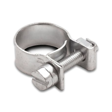 Vibrant 12238 - VIB12238 - Vibrant Inj Style Mini Hose Clamps 15-17mm clamping range Pack of 10 Zinc Plated Mild Steel - Shipped in Europe - Tuningsupply.com
