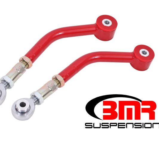 BMR Suspension UCA112R - BMRUCA112R - BMR 08-17 Challenger Upper Control Arms On-Car Adj. Rod Ends (Polyurethane) - Red - Shipped in Europe - Tuningsupply.com