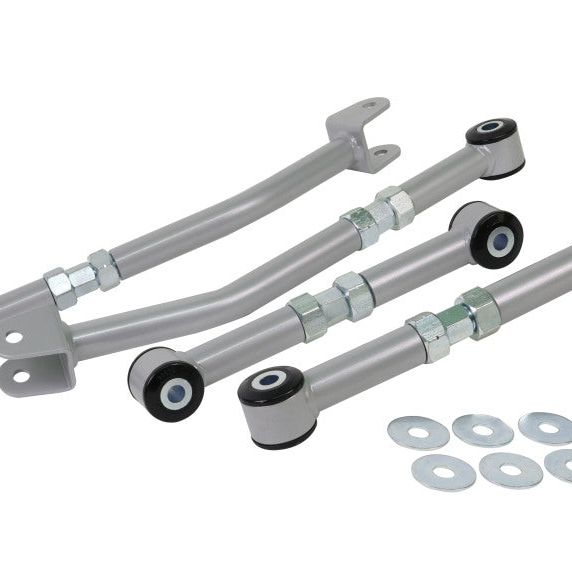 Whiteline KTA124 - WHLKTA124 - Whiteline 98-08 Subaru Legacy Liberty Rear Lower Control arm-adjust toe/camber - Shipped in Europe - Tuningsupply.com