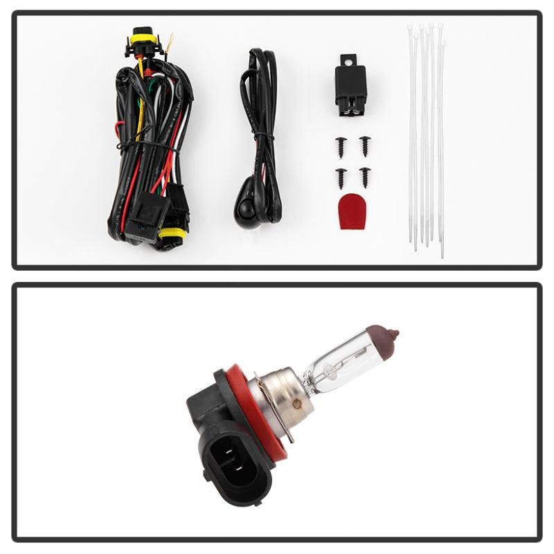 SPYDER 5082268 - SPY5082268 - Spyder Volkswagen Jetta MK6 2015-2016 Sedan 4Dr only OEM Style Fog Lights w/Switch Clear FL-VJ2015-C - Shipped in Europe - Tuningsupply.com