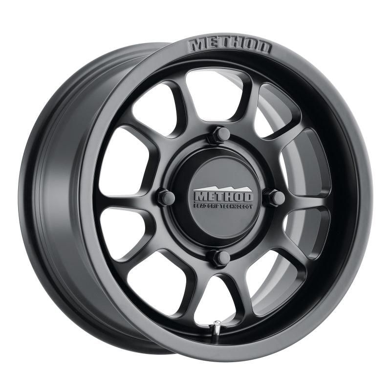 Method Wheels MR40951046555 - MRWMR40951046555 - Method MR409 Bead Grip 15x10 / 5+5/0mm Offset / 4x156 / 132mm CB Matte Black Wheel - Shipped in Europe - Tuningsupply.com