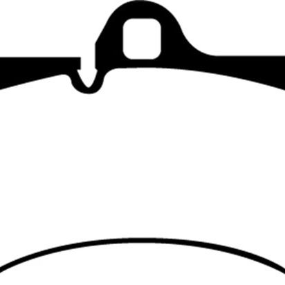 EBC DP41521R - EBCDP41521R - EBC 04-07 Porsche Cayenne 3.2 Yellowstuff Front Brake Pads - Shipped in Europe - Tuningsupply.com