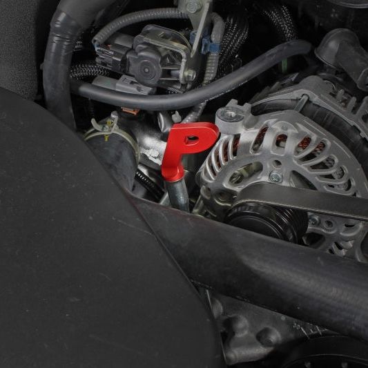 Perrin Performance PSP-ENG-720RD - PERPSP-ENG-720RD - PERRIN 15-25 Subaru WRX & 13-25 BRZ/FR-S/86/GR86 Dipstick Handle P Style - Red - Shipped in Europe - Tuningsupply.com