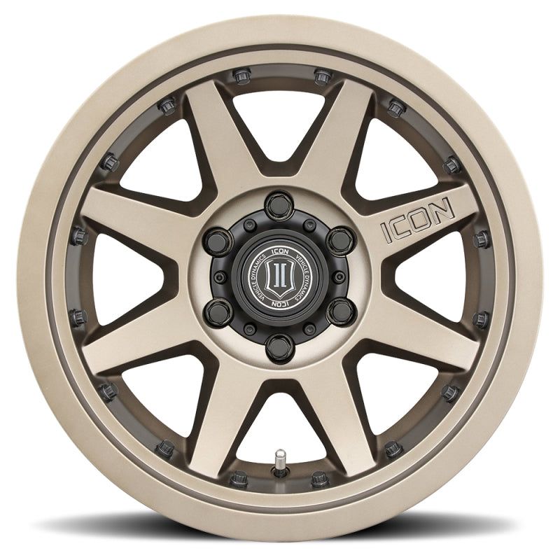 ICON 21817857345BR - ICO21817857345BR - ICON Rebound Pro 17x8.5 5x5 -6mm Offset 4.5in BS 71.5mm Bore Bronze Wheel - Shipped in Europe - Tuningsupply.com