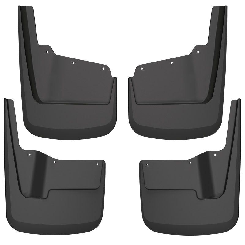 Husky Liners 58296 - HSL58296 - Husky Liners 20-23 GMC Sierra 2500/3500 HD (Excl. Dually) Front & Rear Mud Guards - Black - Shipped in Europe - Tuningsupply.com