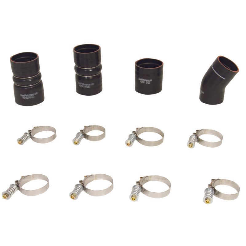 BD Diesel 1047035 - BDD1047035 - BD Diesel Intercooler Hose & Clamp Kit - 2003-2007 Ford 6.0L PowerStroke - Shipped in Europe - Tuningsupply.com