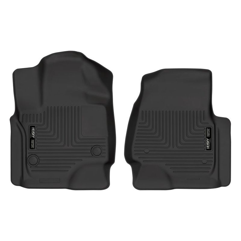 Husky Liners 13341 - HSL13341 - Husky Liners 18-22 Ford Expedition WeatherBeater Black Front Floor Liners - Shipped in Europe - Tuningsupply.com