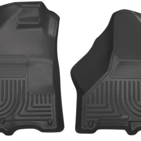 Husky Liners 18001 - HSL18001 - Husky Liners 09-10 Dodge Ram 1500/2500/3500 WeatherBeater Front Row Black Floor Liners - Shipped in Europe - Tuningsupply.com