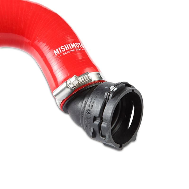 Mishimoto MMHOSE-MUS8-15URD - MISMMHOSE-MUS8-15URD - Mishimoto 15+ Ford Mustang GT Red Silicone Upper Radiator Hose - Shipped in Europe - Tuningsupply.com