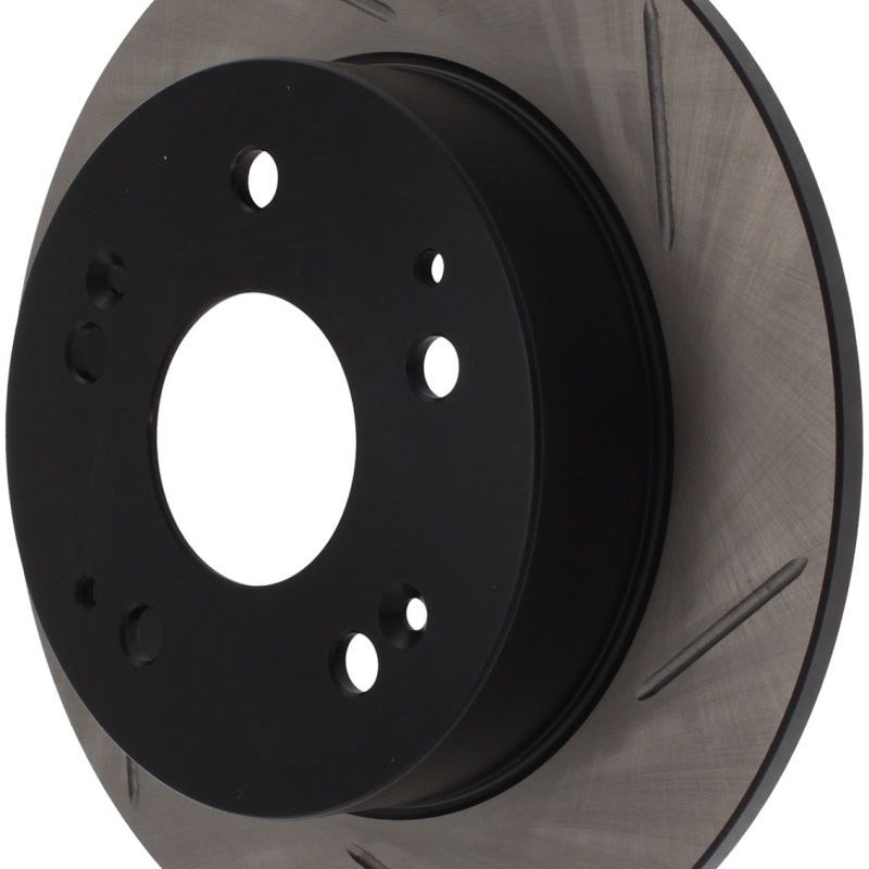 Stoptech 126.40042SL - STO126.40042SL - StopTech Power Slot Slotted 02-06 Acura RSX Incl. Type S / 97-01 Integra Type R Rear Left Rotor - Shipped in Europe - Tuningsupply.com