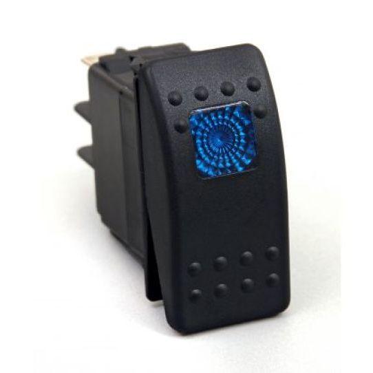 Daystar KU80011 - DAYKU80011 - Daystar Rocker Switch Blue Light 20 AMP Single Pole - Shipped in Europe - Tuningsupply.com