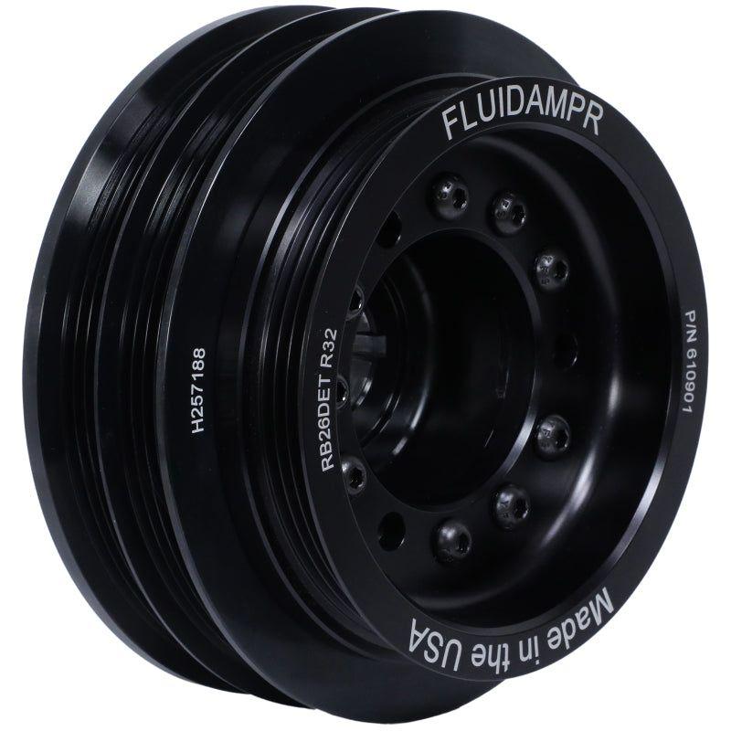Fluidampr 610901 - FDR610901 - Fluidampr Nissan RB26DET Phase-1 BNR32 GT-R Steel Internally Balanced Damper - Shipped in Europe - Tuningsupply.com