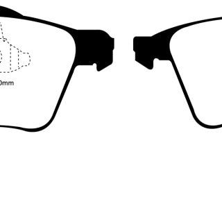 EBC DP41495R - EBCDP41495R - EBC 05-08 Audi A4 2.0 Turbo Yellowstuff Front Brake Pads - Shipped in Europe - Tuningsupply.com