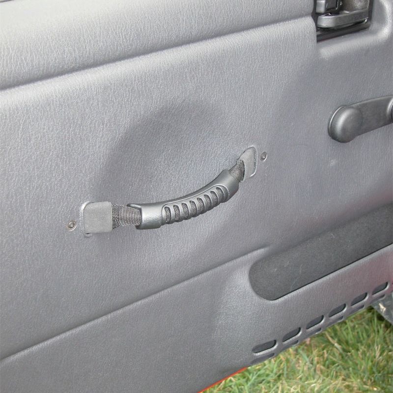 Rugged Ridge 11826.01 - RUG11826.01 - Rugged Ridge Door Pull Straps Black 97-06 Jeep Wrangler - Shipped in Europe - Tuningsupply.com