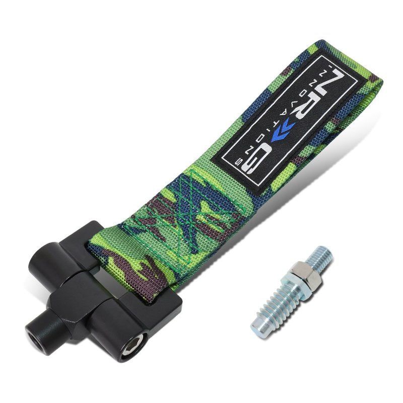 NRG TOW-E92CM1 - NRGTOW-E92CM1 - NRG Bolt-In Tow Strap Camo- BMW E90/ E92 3 series / R53 Mini 01-06 (5000lb. Limit) - Shipped in Europe - Tuningsupply.com