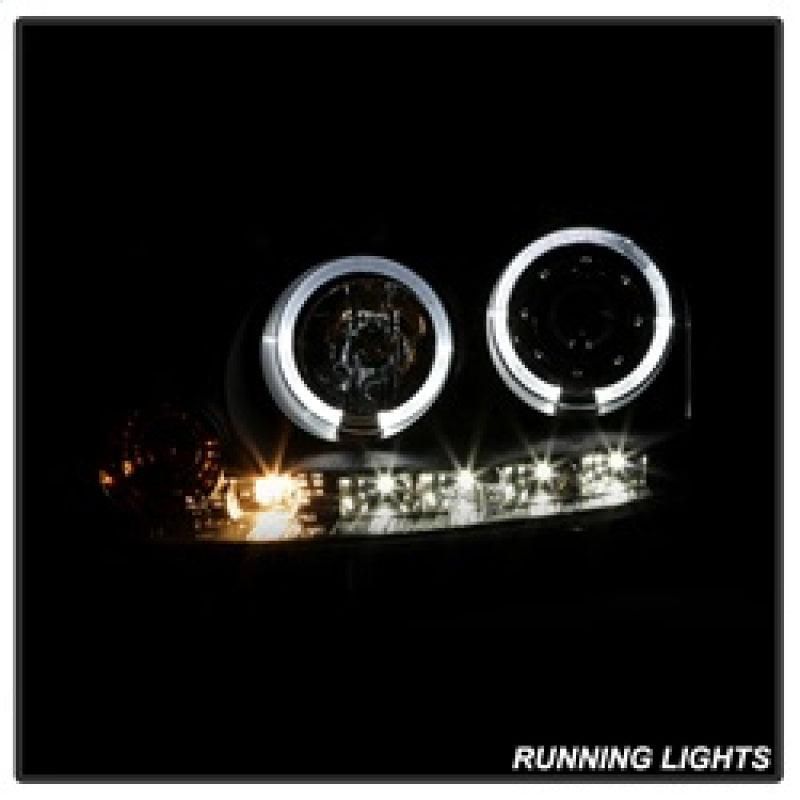 SPYDER 5012098 - SPY5012098 - Spyder Volkswagen GTI 06-09/Jetta 06-09 Halogen Model Only - LED Halo DRL Black PRO-YD-VG06-HL-BK - Shipped in Europe - Tuningsupply.com