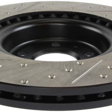 Stoptech 127.33138L - STO127.33138L - StopTech Slotted & Drilled Sport Brake Rotor - Shipped in Europe - Tuningsupply.com