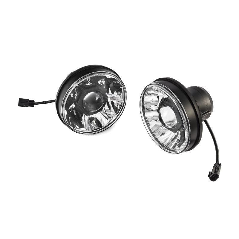 KC HiLiTES 42342 - KCL42342 - KC HiLiTES 18-20 Jeep JL/JT 7in. Gravity LED Pro DOT Approved Replac. Headlight (Pair Pack Sys) - Shipped in Europe - Tuningsupply.com