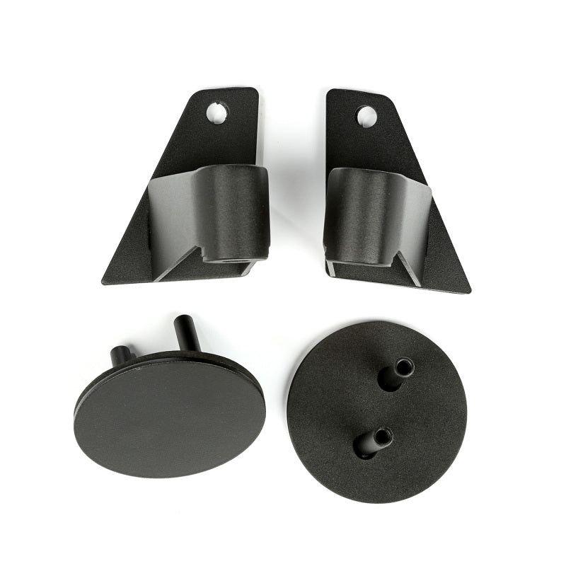 Rugged Ridge 11025.07 - RUG11025.07 - Rugged Ridge 07-18 Jeep Wrangler JK Textured Black Mirror Relocation Brackets - Shipped in Europe - Tuningsupply.com