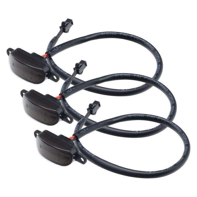 ORACLE Lighting 5889-005-T - ORL5889-005-T - Oracle Universal Pre-Runner Style LED Grill Light Kit (New Style) - Amber w/Tinted Lens - Shipped in Europe - Tuningsupply.com