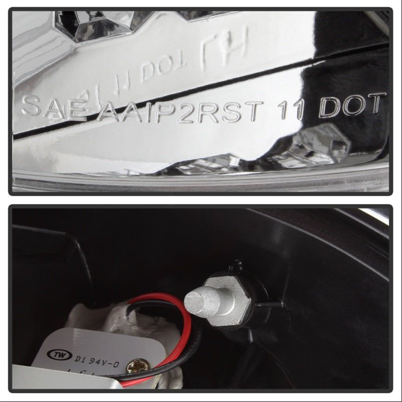 SPYDER 5003478 - SPY5003478 - Spyder Ford F150 side 97-03/F250/350/450 Super Duty 99-07 LED Tail Lights Chrm ALT-YD-FF15097-LED-C - Shipped in Europe - Tuningsupply.com