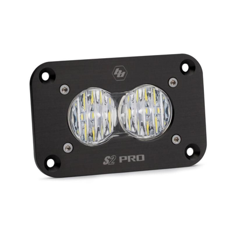 Baja Designs 481005 - BAJ481005 - Baja Designs S2 Pro Flush Mount Wide Cornering Pattern LED Work Light - Clear - Shipped in Europe - Tuningsupply.com