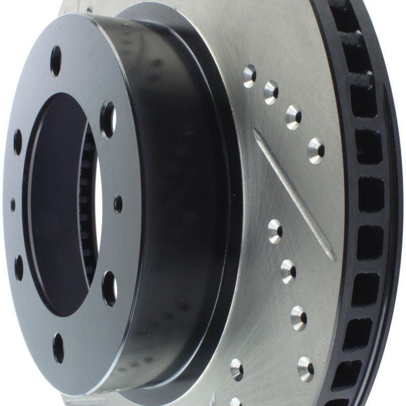 Stoptech 127.44129R - STO127.44129R - StopTech 07-08 Toyota FJ Cruiser / 05-08 Tacoma (6 lug) / 03-08 4 Runner (319mm disc) SportStop Slo - Shipped in Europe - Tuningsupply.com