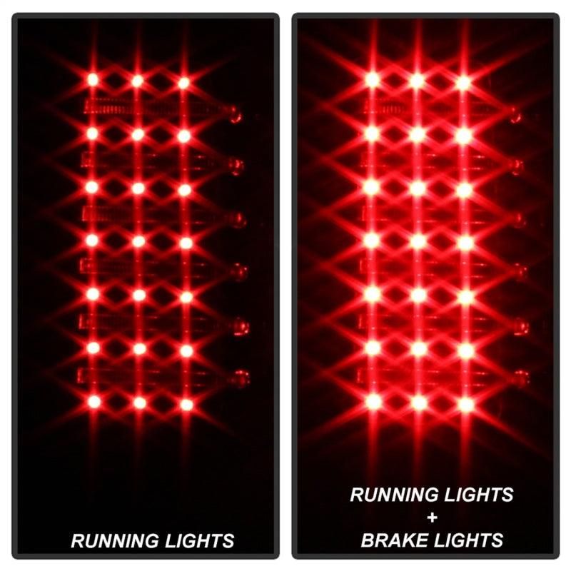 SPYDER 5017697 - SPY5017697 - xTune Hummer H3 06-09 ( Non H3T ) LED Tail Lights Black ALT-ON-HH306-LED-BK - Shipped in Europe - Tuningsupply.com