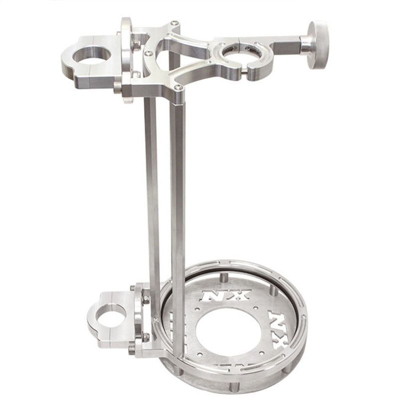 Nitrous Express 11108SB-10 - NEX11108SB-10 - Nitrous Express Stand up Billet Bottle Bracket for 10lb Bottle (Bar Mount) - Shipped in Europe - Tuningsupply.com
