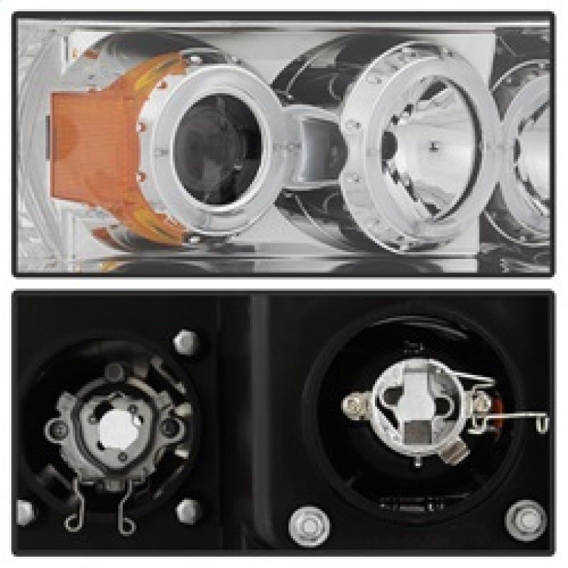 SPYDER 5009982 - SPY5009982 - Spyder Dodge Ram 1500 02-05/Ram 2500 03-05 Projector Headlights LED Halo LED Chrm PRO-YD-DR02-HL-C - Shipped in Europe - Tuningsupply.com