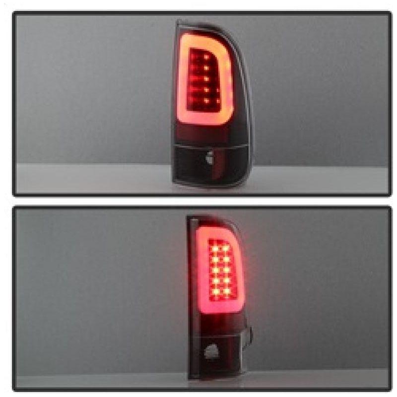 SPYDER 5084712 - SPY5084712 - Spyder 08-16 Ford Super Duty F-250 V3 Light Bar LED Tail Lights - Black (ALT-YD-FS07V3-LBLED-BK) - Shipped in Europe - Tuningsupply.com