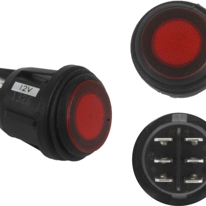 Rigid Industries 40181 - RIG40181 - Rigid Industries 3 Position Cherry Rocket Switch - Shipped in Europe - Tuningsupply.com