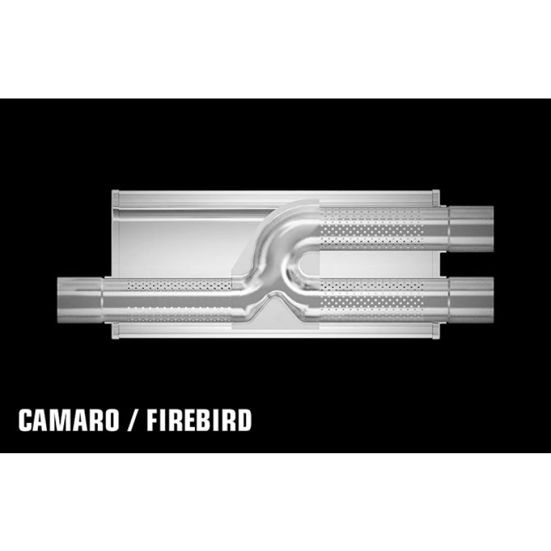 Magnaflow 12267 - MAG12267 - MagnaFlow Muffler Mag SS 18X5X8 3/2.5 O/D - Shipped in Europe - Tuningsupply.com