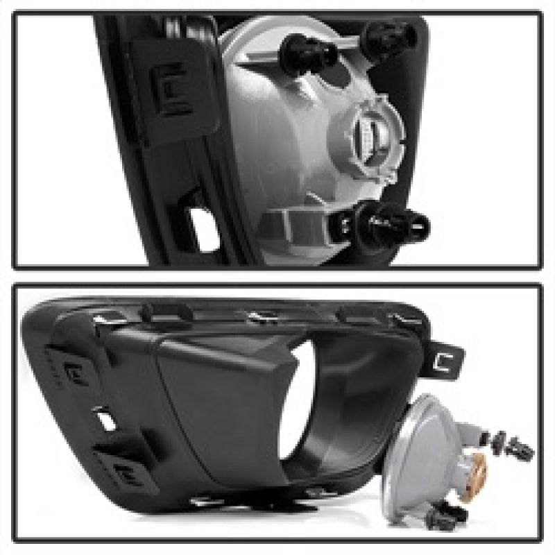 SPYDER 5082404 - SPY5082404 - Spyder Chevy Colorado 2015-2017 OEM Fog Lights w/switch - Clear FL-CCOL15-C - Shipped in Europe - Tuningsupply.com