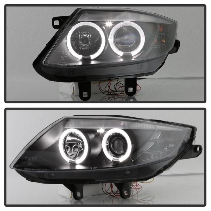 SPYDER 5029676 - SPY5029676 - Spyder BMW Z4 03-08 Projector Headlights Xenon/HID Model Only - LED Halo Black PRO-YD-BMWZ403-HID-BK - Shipped in Europe - Tuningsupply.com