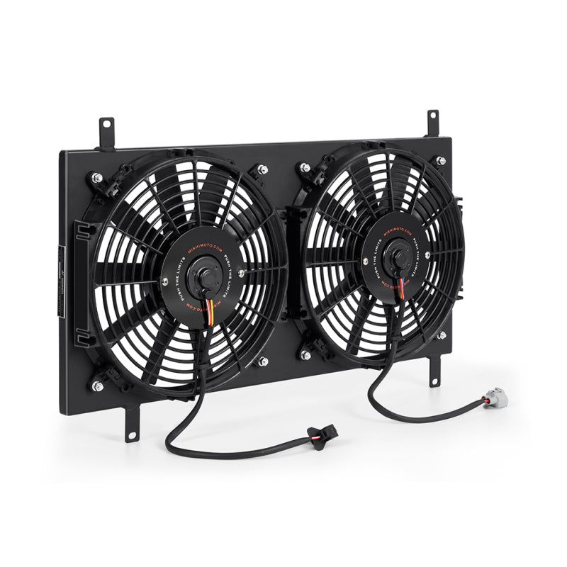 Mishimoto MMFS-MIA-90BK - MISMMFS-MIA-90BK - Mishimoto 90-97 Mazda Miata Aluminum Fan Shroud Kit - Black - Shipped in Europe - Tuningsupply.com