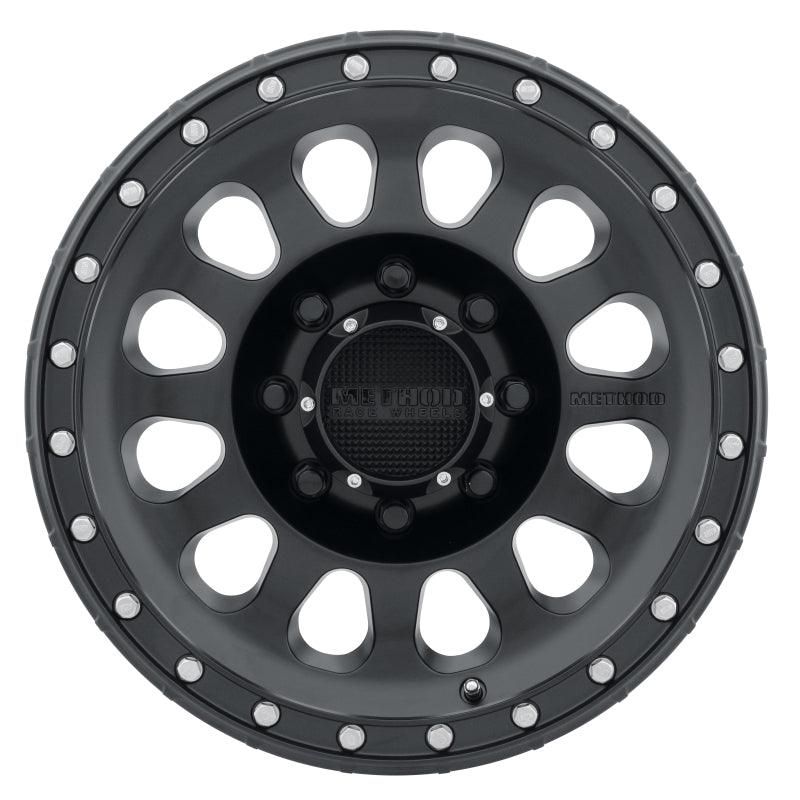 Method Wheels MR31578580500 - MRWMR31578580500 - Method MR315 17x8.5 0mm Offset 8x6.5 130.81mm CB Matte Black Wheel - Shipped in Europe - Tuningsupply.com