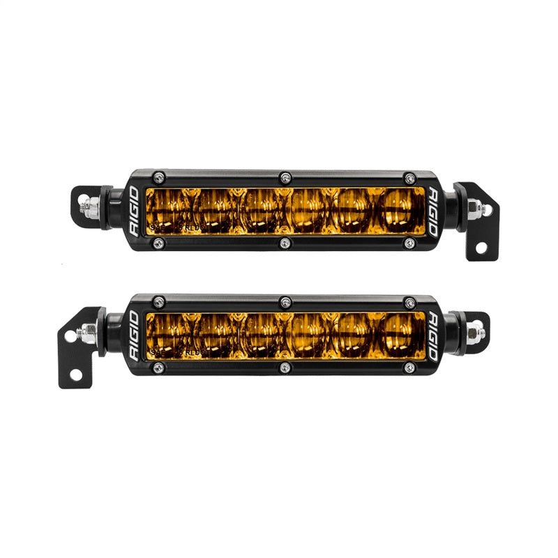Rigid Industries 37201 - RIG37201 - Rigid Industries 2022+ Toyota Tundra 6in SR-Series Selective Yellow Fog Light Kit - Shipped in Europe - Tuningsupply.com