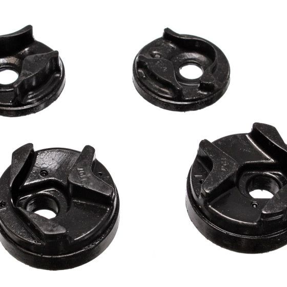Energy Suspension 7.1112G - ENG7.1112G - Energy Suspension 02-03 Nissan Sentra/200SX Black Motor Mount Insert Set (w/ Spec V 2.5L engine man - Shipped in Europe - Tuningsupply.com