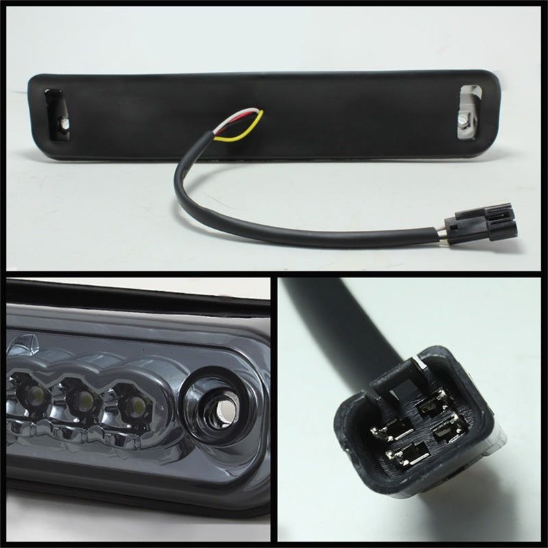 SPYDER 5072405 - SPY5072405 - xTune Chevy GMC C10 / Ck Series Sierra Silverado 88-98 LED 3rd Brake Light Smoke BKL-CCK88-LED-SM - Shipped in Europe - Tuningsupply.com