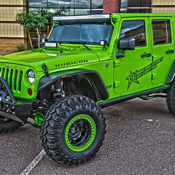 Rigid Industries 40331 - RIG40331 - Rigid Industries Jeep JK - A-Pillar Mount Kit - Mounts set of Dually/D2 - Shipped in Europe - Tuningsupply.com