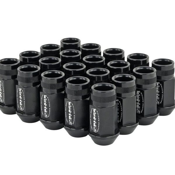 Skunk2 Racing 520-99-0835 - SKK520-99-0835 - Skunk2 12x1.25 Forged Lug Nut - Black (Set of 20) - Shipped in Europe - Tuningsupply.com