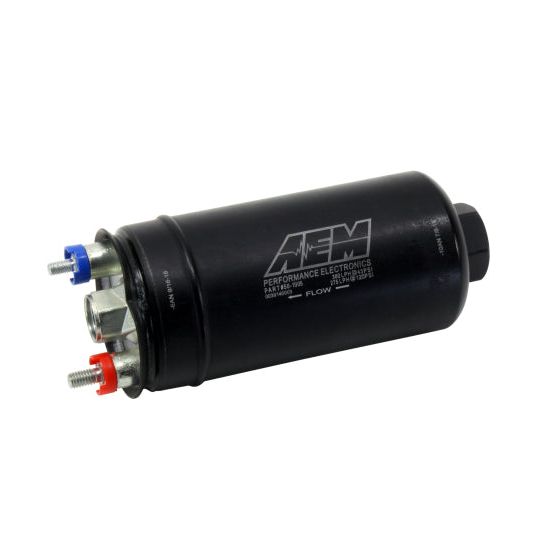 AEM 50-1005 - AEM50-1005 - AEM 400LPH High Pressure Fuel Pump -6AN Female Out, -10AN Female In - Shipped in Europe - Tuningsupply.com