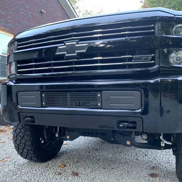 Wehrli WCF100425 - WCFWCF100425 - Wehrli 15-19 Chevrolet 2500/3500 Front Bumper Valance Filler Panel Kit w/Tow Hooks - Raw Finish - Shipped in Europe - Tuningsupply.com