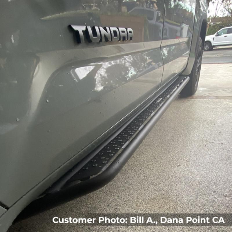 Go Rhino D64436TK - GORD64436TK - Go Rhino 2022 Toyota Tundra Crew Max Brackets for Dominator Extreme SideSteps - Tex. Black - Shipped in Europe - Tuningsupply.com